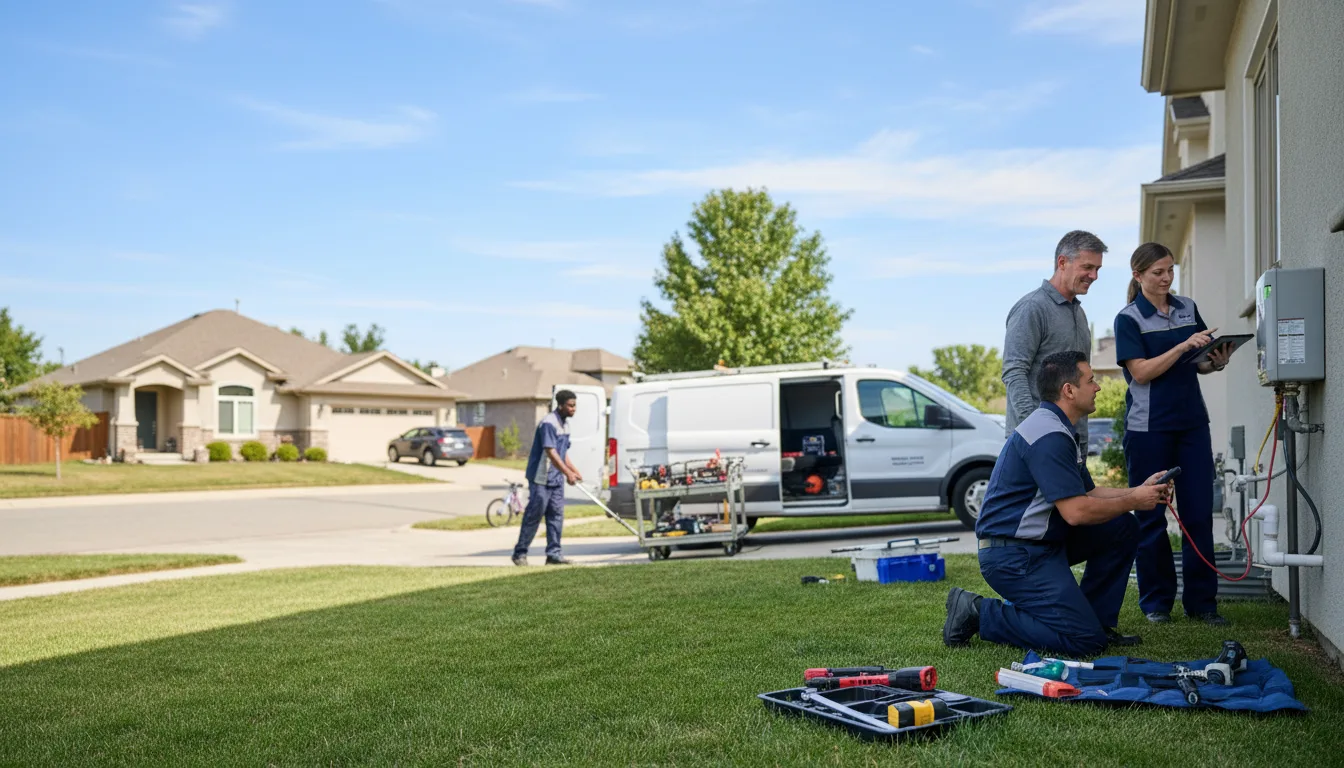 Tankless water heater service in Lexington, SC